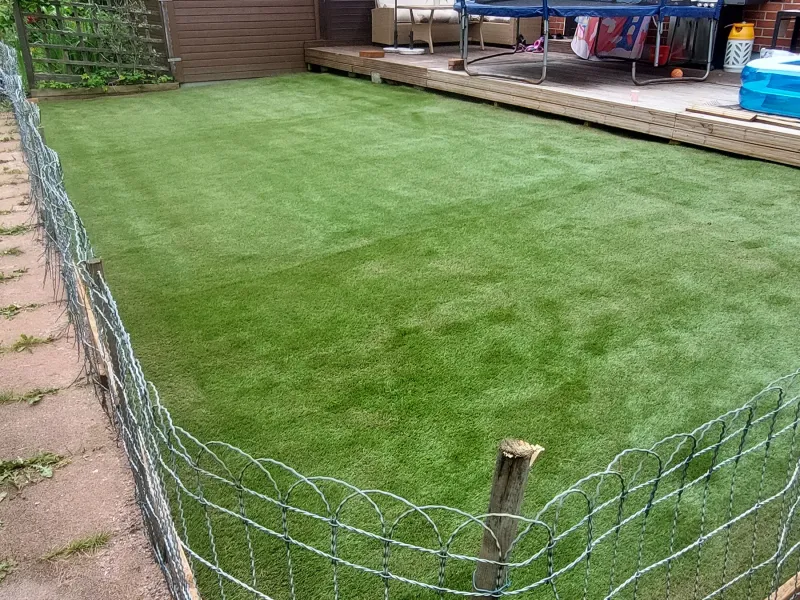 Koiraystävällinen takapiha